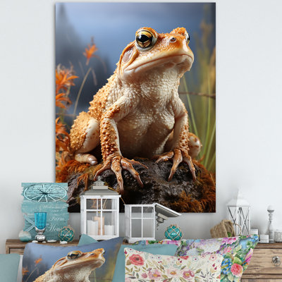 " Classic Frog Portrait "