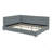 Queen Size Upholstered Tufted Bed Frame, Sofa Bed Frame With Comfortable Backrest And Armrests, Queen Size Bed For Bedroom, Living Room,Velvet(85.5''*64.5''*30.5'')-301406521-301406522