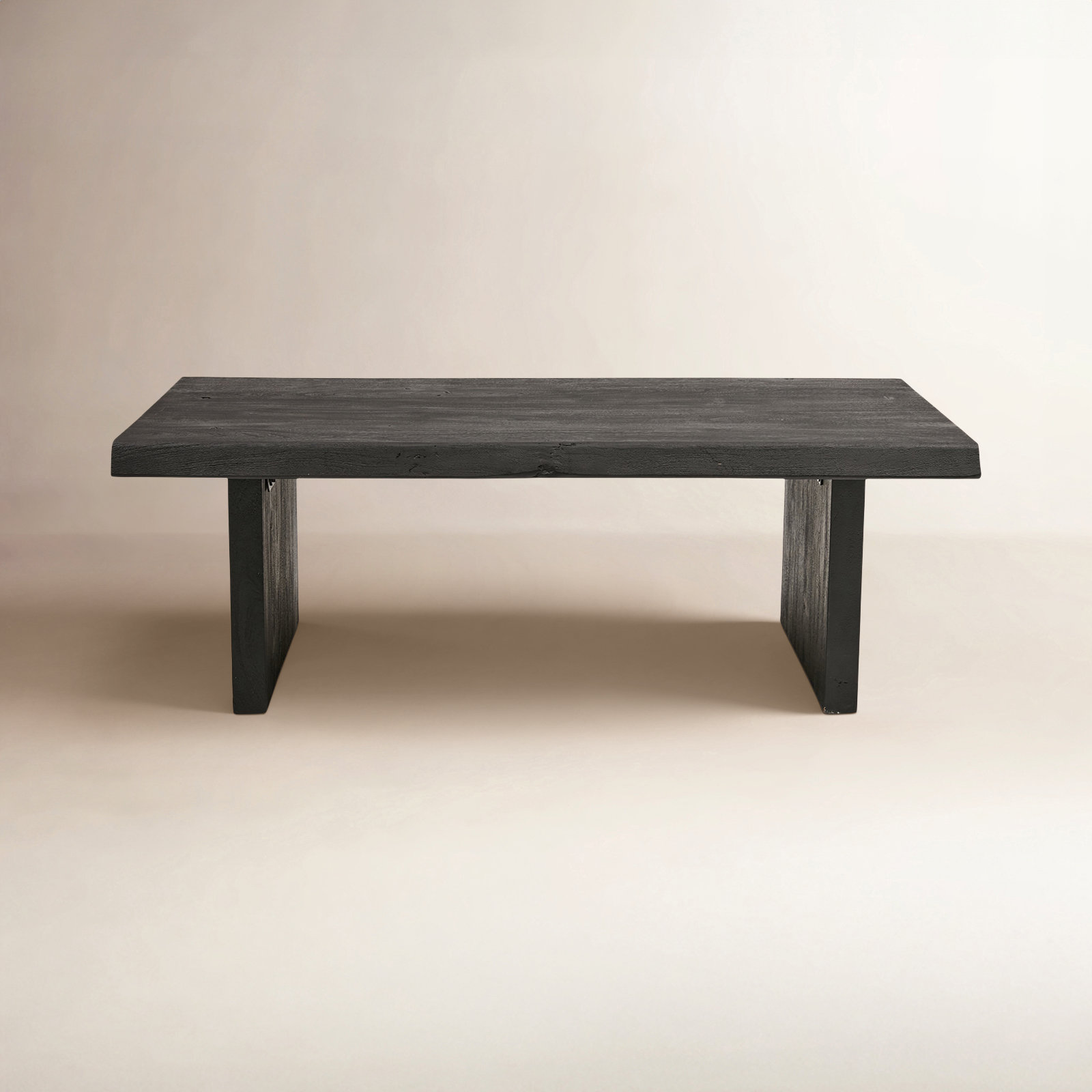 Colin 48" Acacia Coffee Table, Ebonized