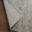 Aritina Hand Knotted Wool Geometric Area Rug in Light Gray/Brown/Beige-609186795