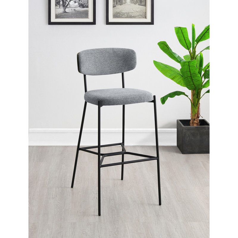 Tabouret de bar à hauteur de comptoir, Gris, Tabouret de bar (siège d'une hauteur de 30 po)