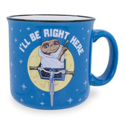 E.T. La tasse de camping en céramique extra-terrestre | Peut contenir 20 onces