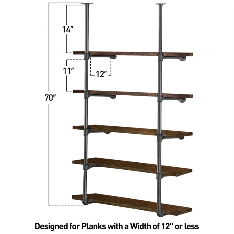 Josetta Floating Bookcase