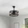 Pecor 18" Ceiling Fan with Light Kit and the Remote Included