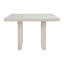 Ensemble de salle à manger Rhiannon 7 pièces, hauteur du comptoir, couleur blanc antique - Table et six chaises