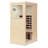 Hemlock Mini One Person Far Infrared Door On The Left Of The Indoor Sauna Room-119416893-124837664