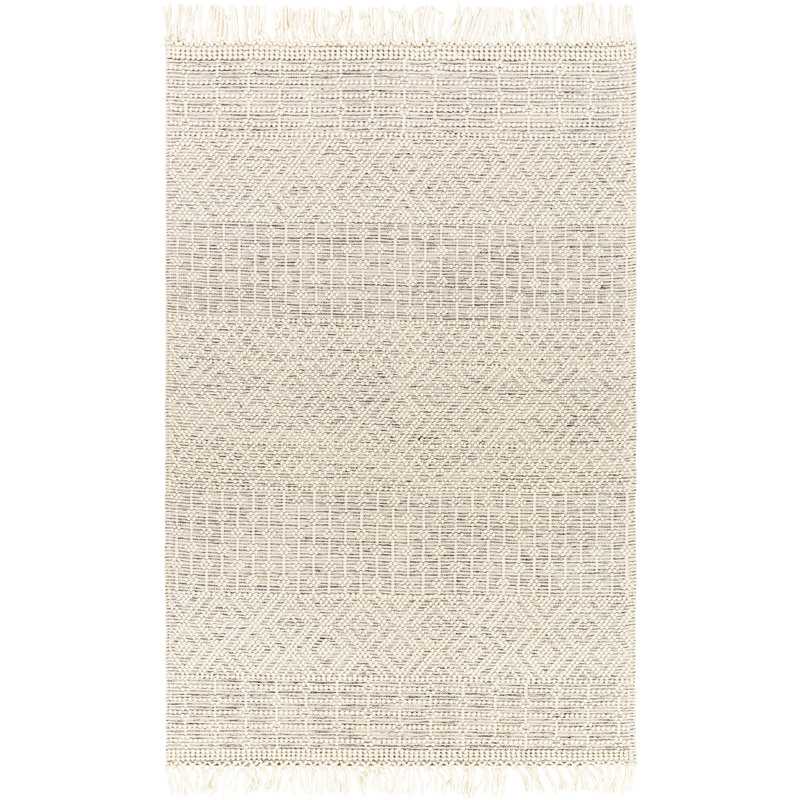 Tapis en laine tissé à la main Kingsview, Rectangle 8 pi x 10 pi