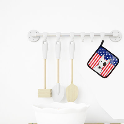 Caroline's Treasures American Flag Polyester Potholder