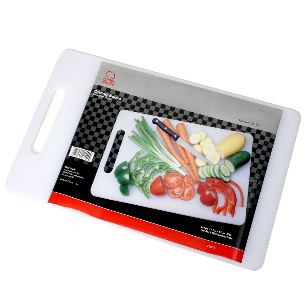 Chef Craft Plastic Cutting Board Chef Craft