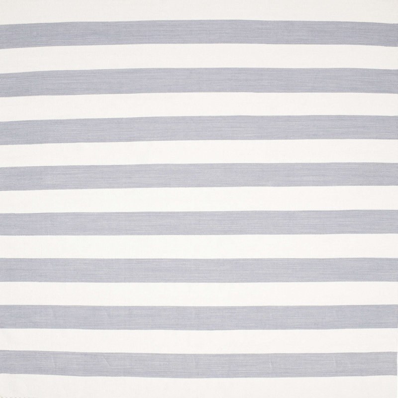Striped Indoor Rug, Square 4'