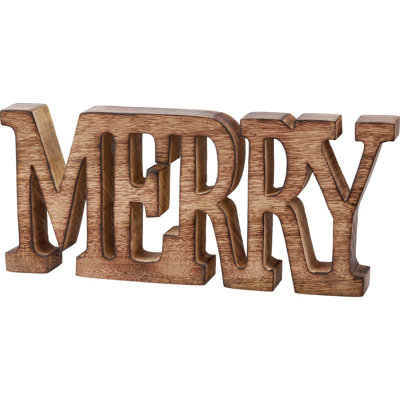  Décoration de Noël «Merry Chunky Sitter»