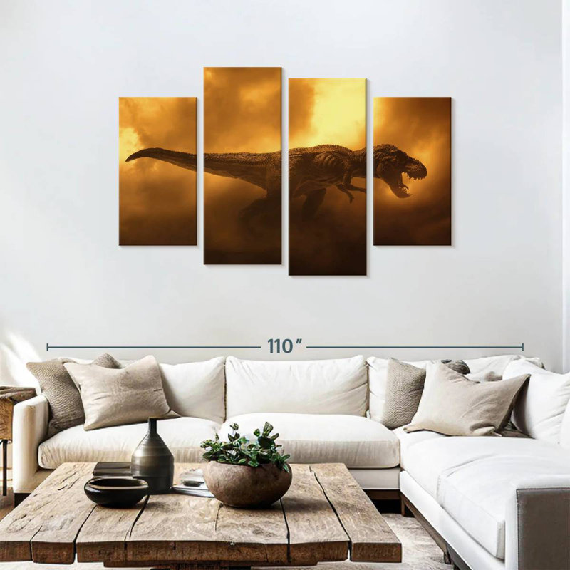 Brampt Mighty T-Rex, 48'' H x 75'' W