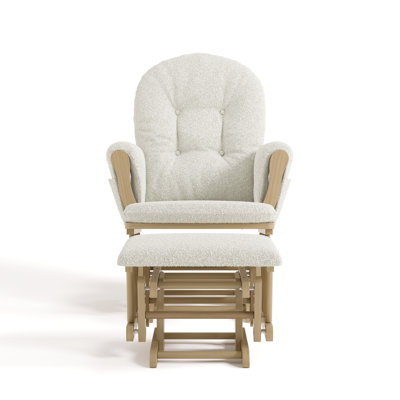 Storkcraft Hoop Glider with Ottoman