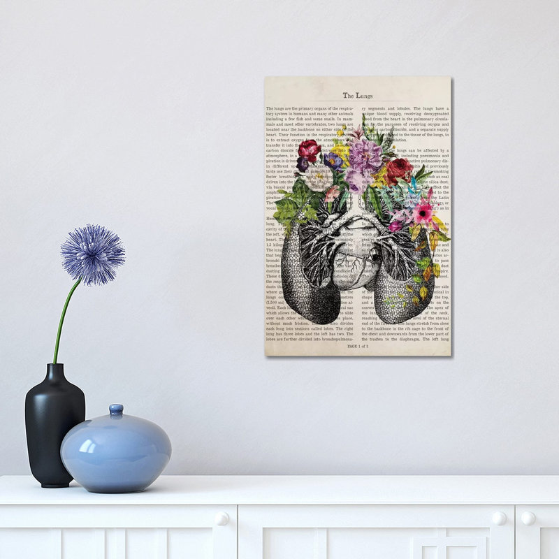 The Lungs by Aged Pixel - Wrapped Canvas Print, 30.48 cm H x 45.72 cm W