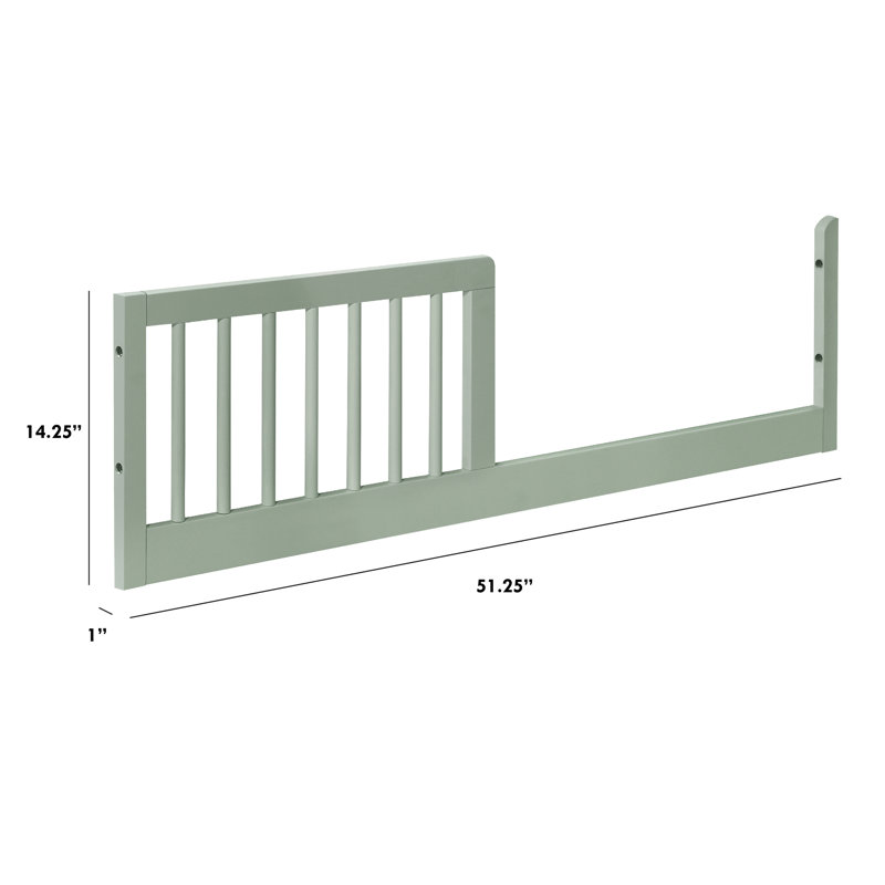 Toddler Bed Rail, Light Sage