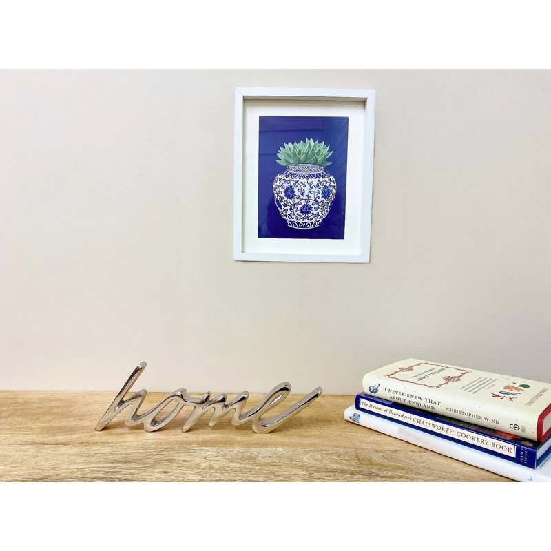 Burchinal Text & Numbers Letter Block
