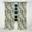 Bambou fusion motif tropical II - rideau floral - rideau occultant floral - 1 panneaux-107546210