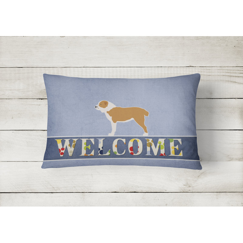 Coussin lombaire Welcome