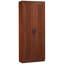 Armoire de cuisine 63 "à 2 portes avec 5 tablettes et 2 tablettes réglables, brun pour un espace soigné, armoire personnalisable