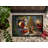Dachshund and Santa Claus Doormat-1867110177