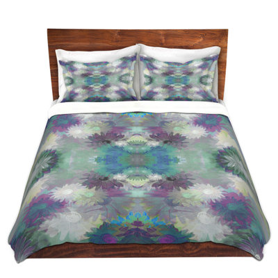 Polyester Floral Duvet Cover