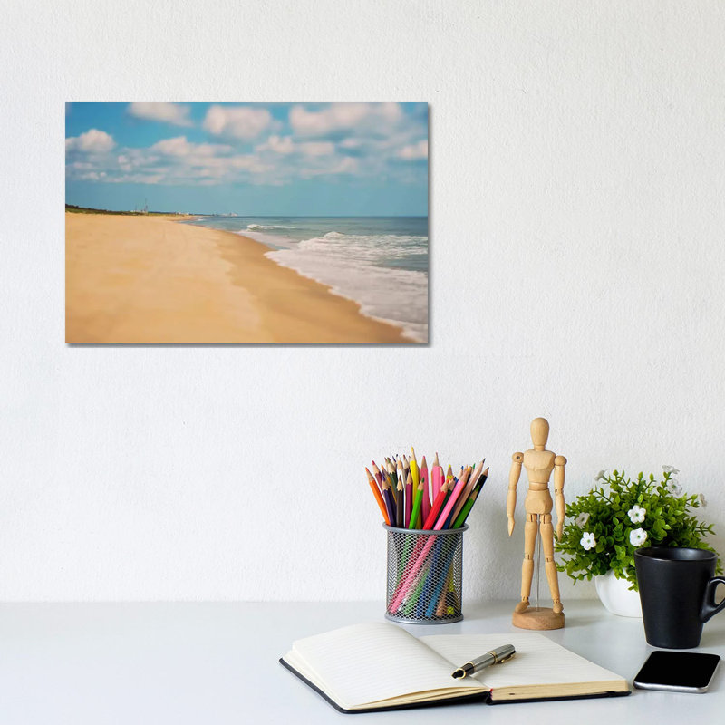 Virginia Beach 1 Piece Wrapped Canvas Wall Art, 20.32 cm H x 30.48 cm W