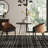 Round Metal Base Dining Table-24231833