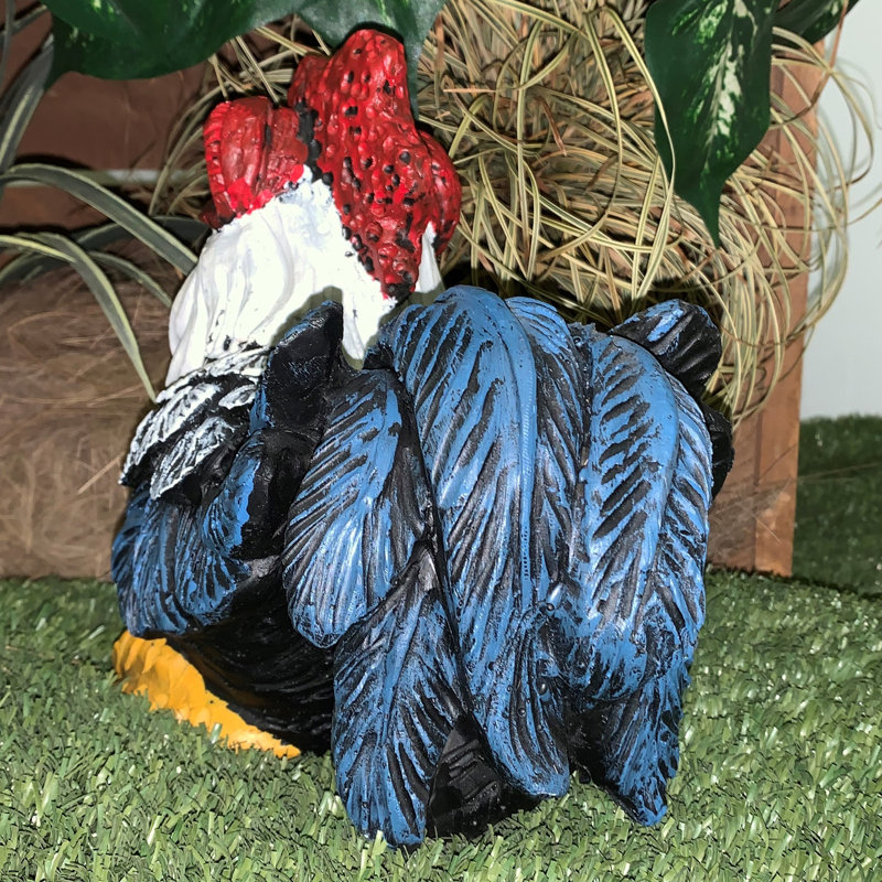 Statue de jardin fantaisiste «Freddie», H 8,5 po x l 10,5 po x P 6 po, individual
