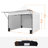 120'' W x 120'' D Steel Pop-Up Canopy-110742298