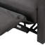 Fauteuil inclinable confortable à sièges doubles pour des moments de détente avec des proches, idéal pour le divertissement à domicile et les loisirs.