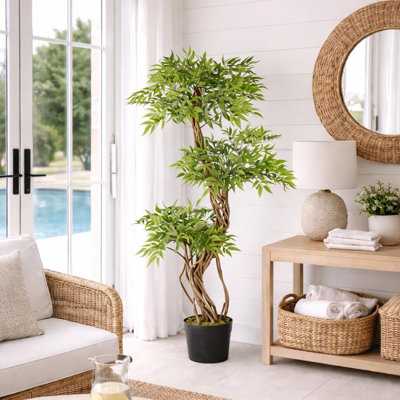 120cm Faux Tree in Pot Liner