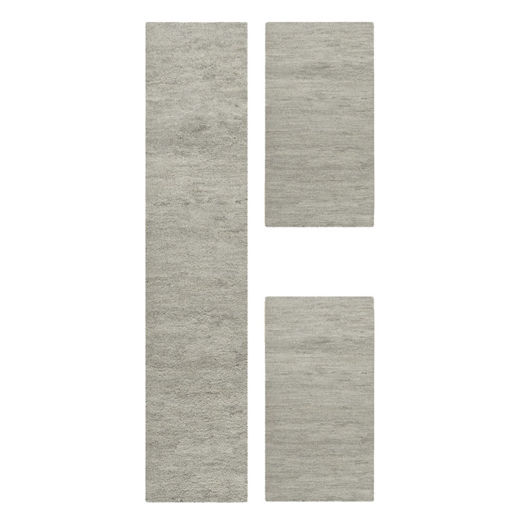 Hand Knotted Wool Sand Indoor Rug