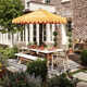 Fleur 74'' Rectangular 7 - Person Outdoor Dining Set