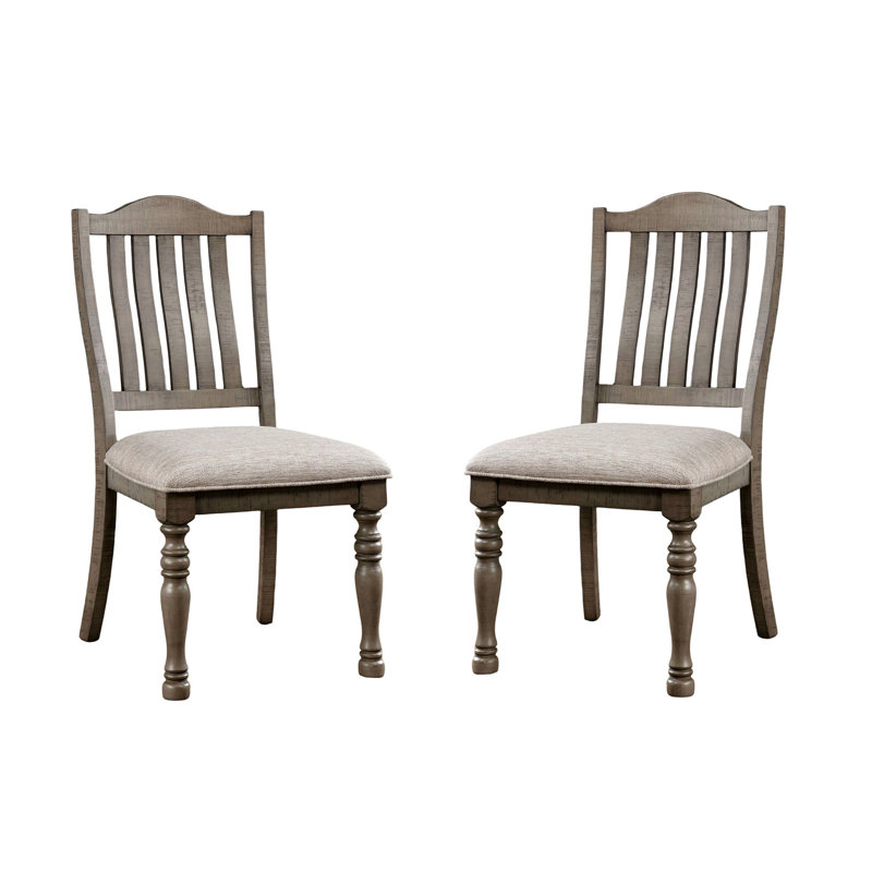 Chaises d'appoint de style transitionnel 2 pièces