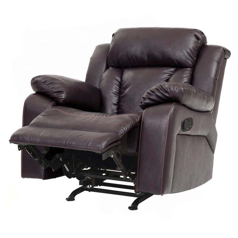 Fauteuil inclinable berçant Cozy, Marron foncé