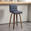 Mariea Upholstered Swivel Counter & Bar Stool-710368772-711483018