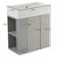 Wall-Mounted Bathroom Vanity Unit with Basin-134243258