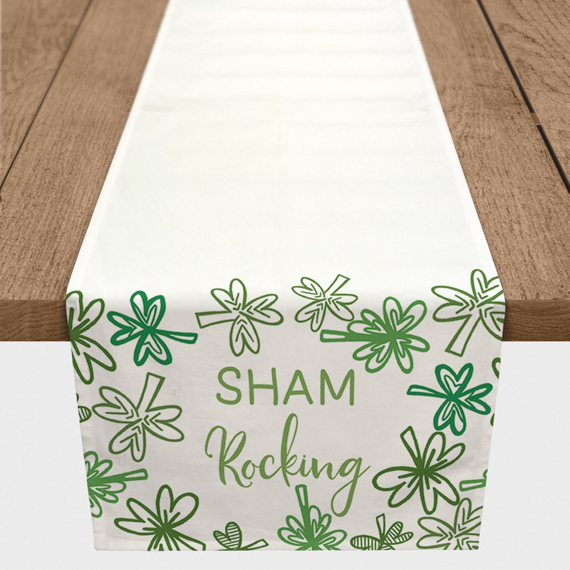 Edman Rectangular St. Patrick's Day Table Runner