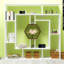 134cm H x 134cm W Geometric Bookcase-2047995507