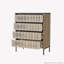 Commode 4 tiroirs Anewomen