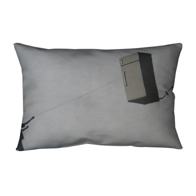 Fridge Kite Indoor / Outdoor 14" Lumbar Pillow