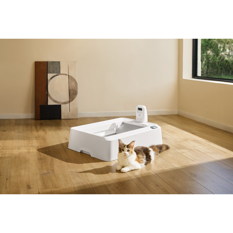 Purobot Crystal Duo Automatic Cat Litter Box with Camera