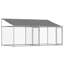 Alberta 200cm H Metal Yard Kennel