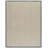 Debroh Natural Fiber Sisal With Latex Solid Color Rug-1917849672