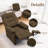 KORSER Recliner Chair, Pushback  Recliner For Living Room, Small Recliner For Small Space, Side Pockets-1832708805