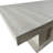 Rectangular Extendable Dining Table, Suitable For 6-10 People, With Veined Travertine Pattern, Dimensions 160-200 Cm, Simple And Elegant.