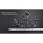 Art mural sur toile lustrée Floral Radiance II Crystallus