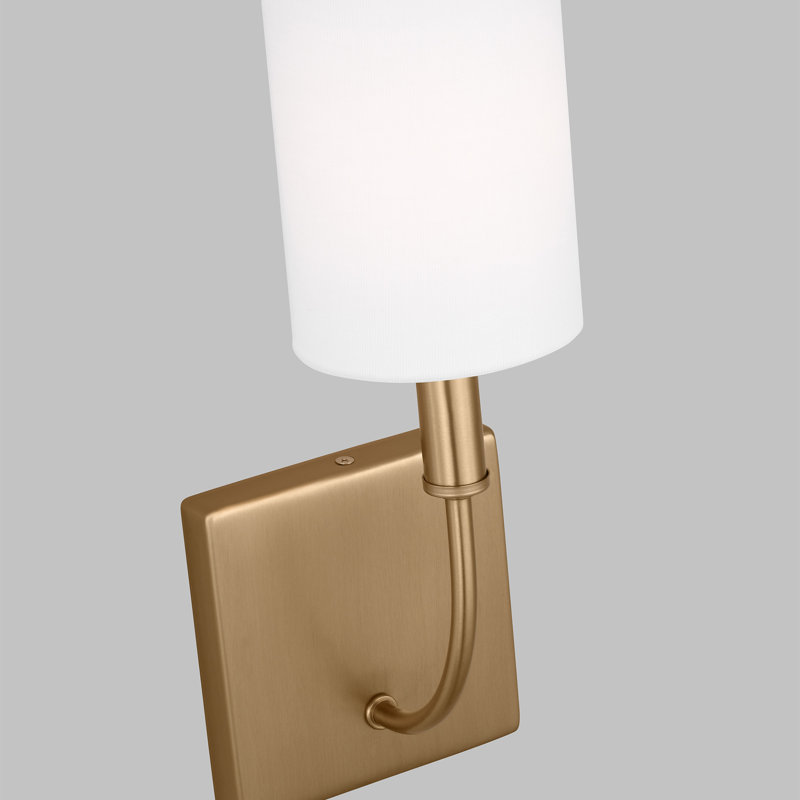 1 - Light Bath Sconce, Satin Brass