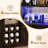 Abrianna 47" Farmhouse Coffee Bar Cabinet with LED Lights-1674849547