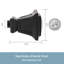 Richmond Adjustable 0.63" Single Curtain Rod-406972155-428795584